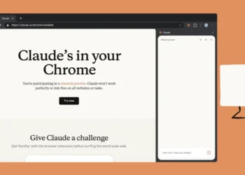 وكيل ذكاء اصطناعي داخل متصفح كروم من أنثروبيك مع واجهة مبتكرة للتصفح