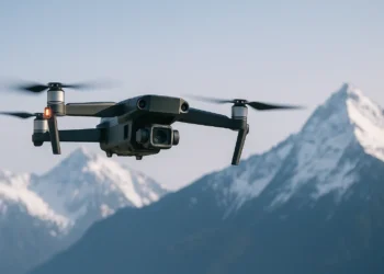 طائرة مسيّرة تستخدم في عمليات البحث والإنقاذ لتحديد مواقع المفقودين بالذكاء الاصطناعي