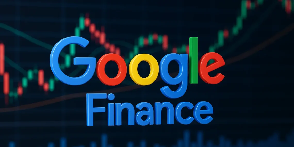 منصة جوجل المالية (Google Finance) بعد التحديث الجديد المدعوم بالذكاء الاصطناعي، مع رسوم بيانية تفاعلية وبيانات سوق لحظية