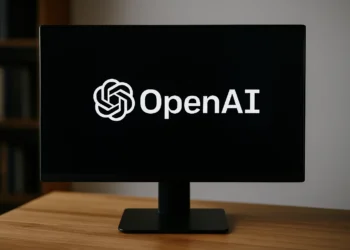 صورة توضيحية لنموذج ذكاء اصطناعي من شركة OpenAI مع إشارة إلى إطلاق نماذج GPT بوزن مفتوح للمطورين والباحثين