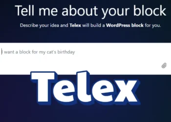 عرض مرئي لأداة Telex من ووردبريس باستخدام الذكاء الاصطناعي