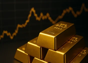 ارتفاع اسعار الذهب ليسجل مستوى قياسي عالمي جديد