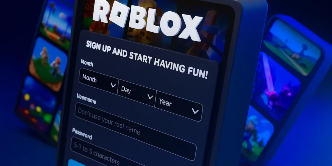 خيارات إنشاء حساب، مع اتهامات خطيرة لروبلوكس بالإهمال في حماية الأطفال