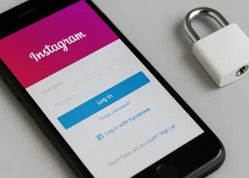 صورة توضح استرجاع حساب انستغرام المسروق عبر الهاتف