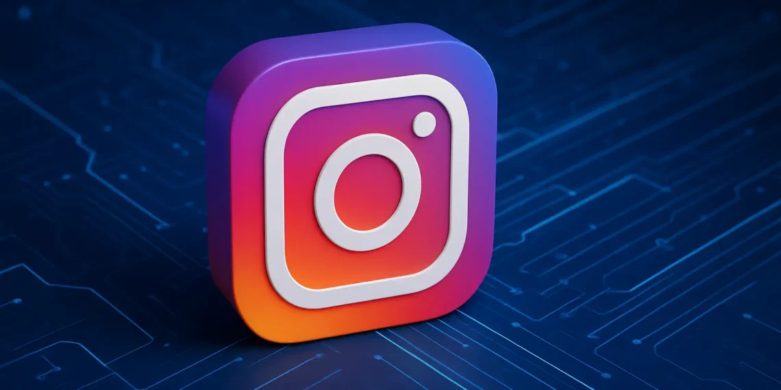 شعار إنستغرام يوضح تجربة ميزة "الصورة داخل الصورة" الجديدة لعرض الريلز أثناء التصفح