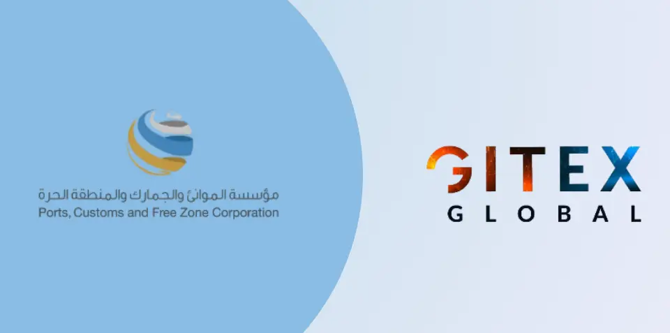 مشاركة مؤسسة الموانئ والجمارك في جيتكس 2025 مع عرض حلول التحول الرقمي الحديثة مثل الطائرات المسيّرة ومنصات مرسى الرقمية.