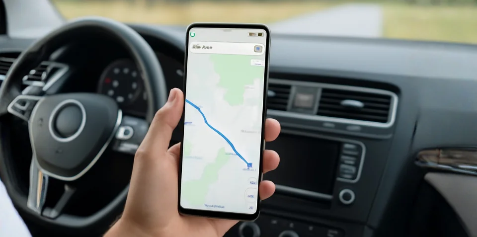 صورة توضح كيفية استخدام خرائط جوجل دون الحاجة للإنترنت أثناء السفر.