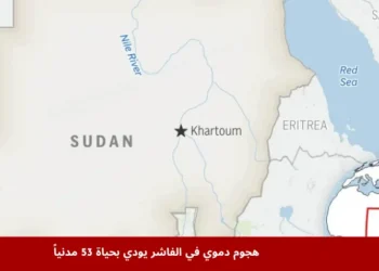 صورة توضح الهجوم الدموي على مدينة الفاشر في دارفور، الذي أسفر عن مقتل عشرات المدنيين في الهجوم الأخير